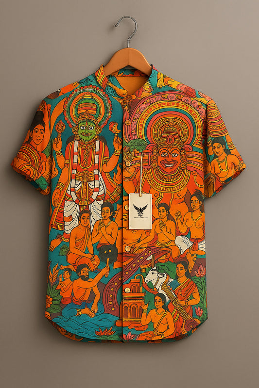 Vibrant Deity Festival Shirt